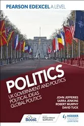 Book cover of Pearson Edexcel A Level Politics: UK Government and Politics, Political Ideas and Global Politics by David Tuck