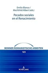 Book cover of Pecados sociales en el Renacimiento by Mechthild Albert