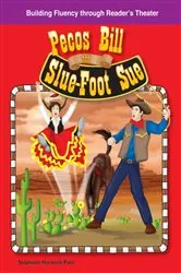Book cover of Pecos Bill and Slue-Foot Sue by Stephanie Paris