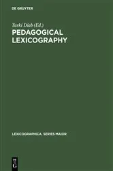 Book cover of Pedagogical lexicography by Turki Diab
