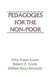 Book cover of Pedagogies for the Non-Poor by Robert A. Evans
