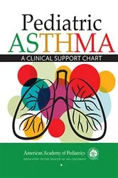 Book cover of Pediatric Asthma: A Clinical Support Chart by American Academy of Pediatrics (AAP)