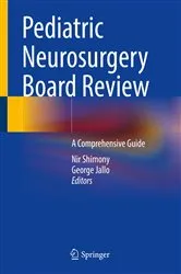 Book cover of Pediatric Neurosurgery Board Review by Nir Shimony