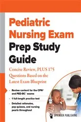 Book cover of Pediatric Nursing Exam Prep Study Guide by Springer Publishing Company