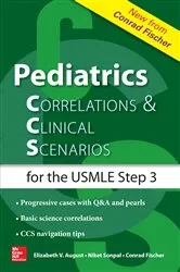 Book cover of Pediatrics Correlations and Clinical Scenarios by Unknown
