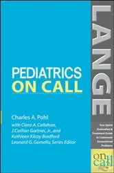 Book cover of Pediatrics On Call by Charles A. Pohl