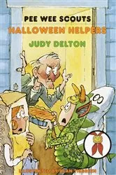Book cover of Pee Wee Scouts: Halloween Helpers by Judy Delton