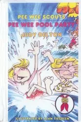 Book cover of Pee Wee Scouts: Pee Wee Pool Party by Judy Delton