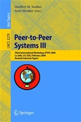 Book cover of Peer-to-Peer Systems III by Geoffrey M. Voelker