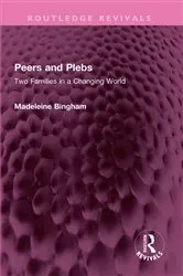 Book cover of Peers and Plebs by Madeleine Bingham