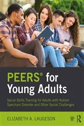 Book cover of PEERS® for Young Adults by Elizabeth Laugeson