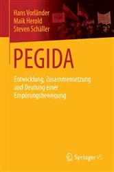 Book cover of PEGIDA by Hans Vorländer