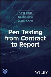 Book cover of Pen Testing from Contract to Report by Alfred Basta