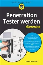 Book cover of Penetration Tester werden für Dummies by Robert Shimonski