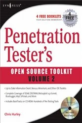 Book cover of Penetration Tester's Open Source Toolkit (2nd ed.) by Chris Hurley