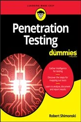 Book cover of Penetration Testing For Dummies by Robert Shimonski