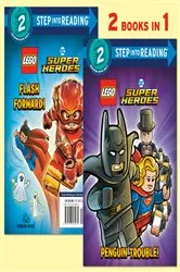 Book cover of Penguin Trouble!/Flash Forward! (LEGO Batman) by Billy Wrecks