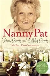 Book cover of Penny Sweets and Cobbled Streets by Nanny Pat