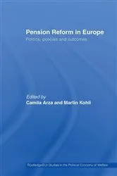 Book cover of Pension Reform in Europe by Camila Arza