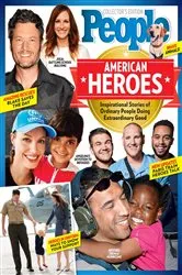 Book cover of PEOPLE American Heroes by Unknown