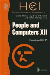 Book cover of People and Computers XII by Harold Thimbleby