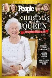 Book cover of PEOPLE Christmas with the Queen by Unknown
