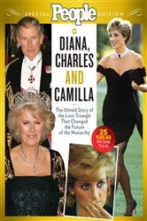 Book cover of PEOPLE Diana, Charles, and Camilla: The Untold Story by Unknown