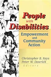 Book cover of People with Disabilities by Peter W. Dowrick