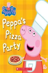 Book cover of Peppa's Pizza Party (Peppa Pig) by Rebecca Potters