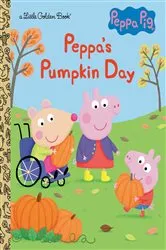 Book cover of Peppa's Pumpkin Day (Peppa Pig) by Courtney Carbone