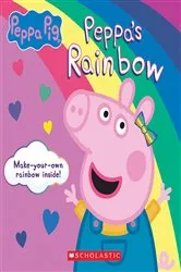 Book cover of Peppa's Rainbow (Peppa Pig) by Em Lune