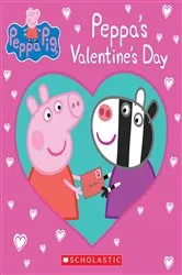 Book cover of Peppa's Valentine's Day (Peppa Pig) by Courtney Carbone
