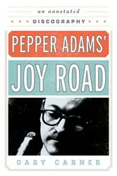 Book cover of Pepper Adams' Joy Road by Gary Carner