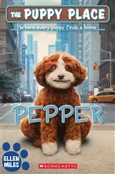 Book cover of Pepper (The Puppy Place #71) by Ellen Miles