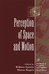 Book cover of Perception of Space and Motion by William Epstein