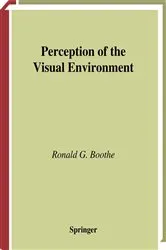 Book cover of Perception of the Visual Environment by Ronald G. Boothe