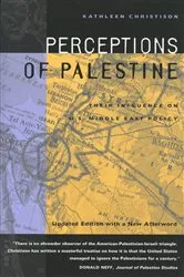 Book cover of Perceptions of Palestine by Kathleen Christison