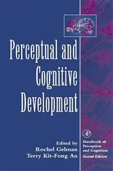 Book cover of Perceptual and Cognitive Development by Unknown