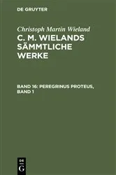Book cover of Peregrinus Proteus, Band 1 by Christoph Martin Wieland