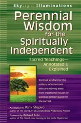Book cover of Perennial Wisdom for the Spiritually Independent by Rabbi Rami Shapiro