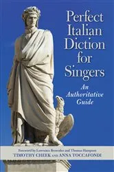 Book cover of Perfect Italian Diction for Singers by Timothy Cheek