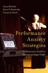 Book cover of Performance Anxiety Strategies by Casey McGrath