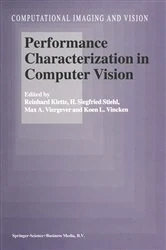 Book cover of Performance Characterization in Computer Vision by Reinhard Klette