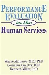 Book cover of Performance Evaluation in the Human Services by Simon Slavin