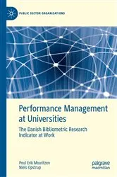 Book cover of Performance Management at Universities by Poul Erik Mouritzen