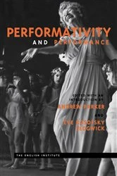 Book cover of Performativity and Performance by Andrew Parker