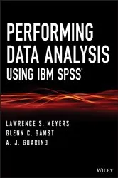 Book cover of Performing Data Analysis Using IBM SPSS by Unknown