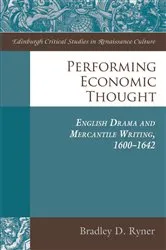 Book cover of Performing Economic Thought by Bradley Ryner