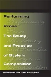 Book cover of Performing Prose by Unknown