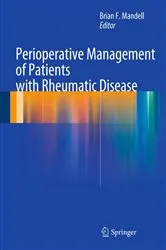 Book cover of Perioperative Management of Patients with Rheumatic Disease by Brian F. Mandell